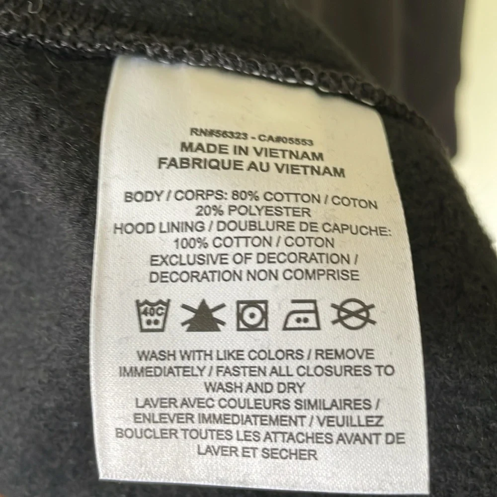 Black Nike Zip-up Jacket Size xxl - Picture 6 of 7